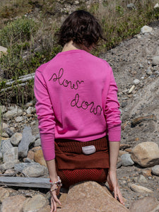 Hurry Up/Slow Down Crewneck RTW LINGUA FRANCA NYC