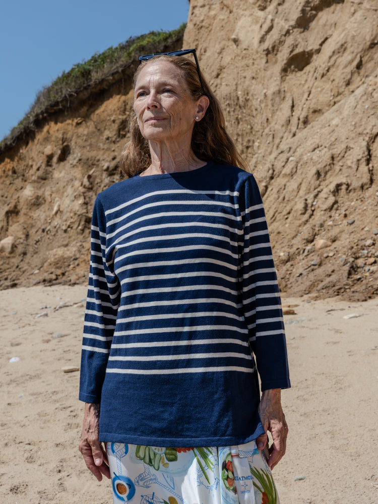 Striped Boatneck RTW LINGUA FRANCA NYC
