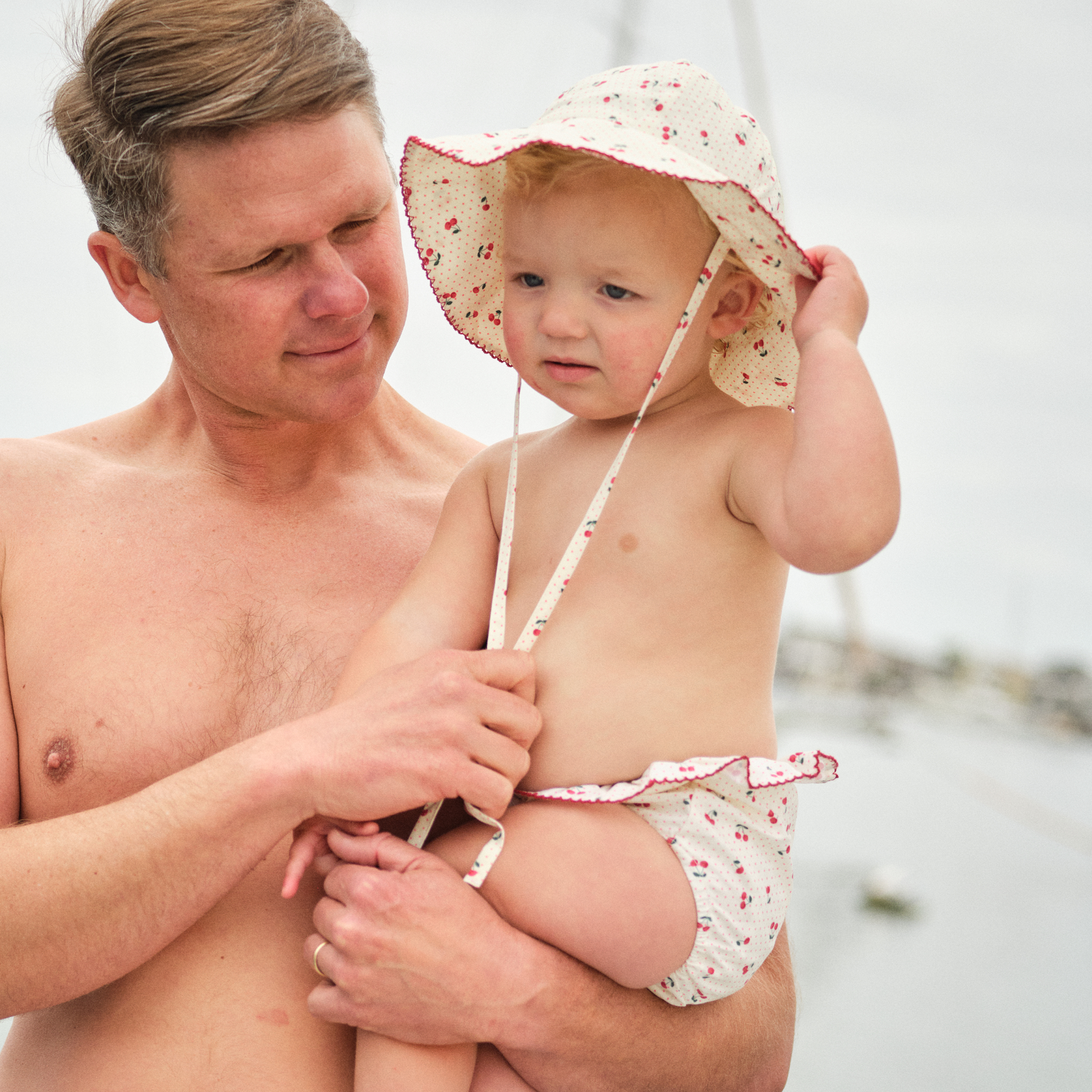 Baby Summer Cherries Sun Hat