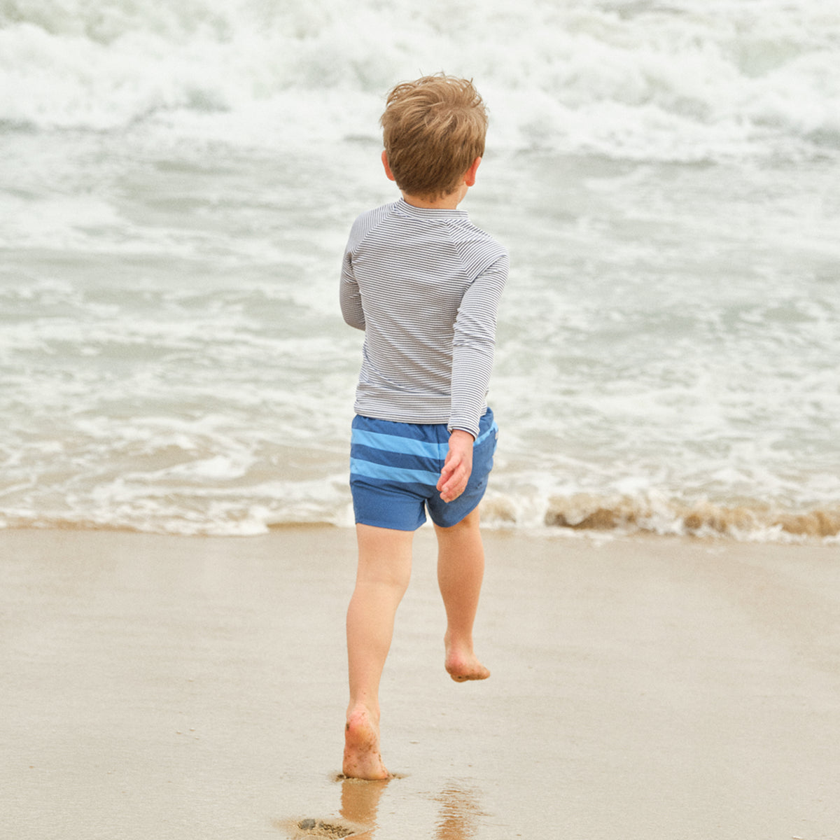 Boy’s Newport Navy Colorblock Boardie