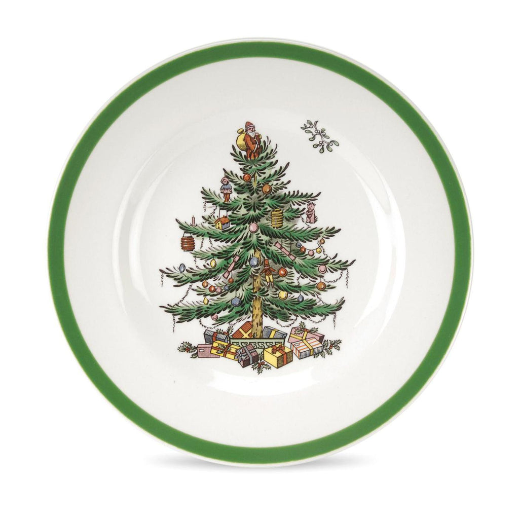 Christmas Tree 6.5" Bread & Butter Plates, Set of 4