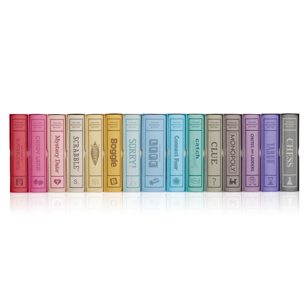 Vintage Bookshelf Games, Pack of 15