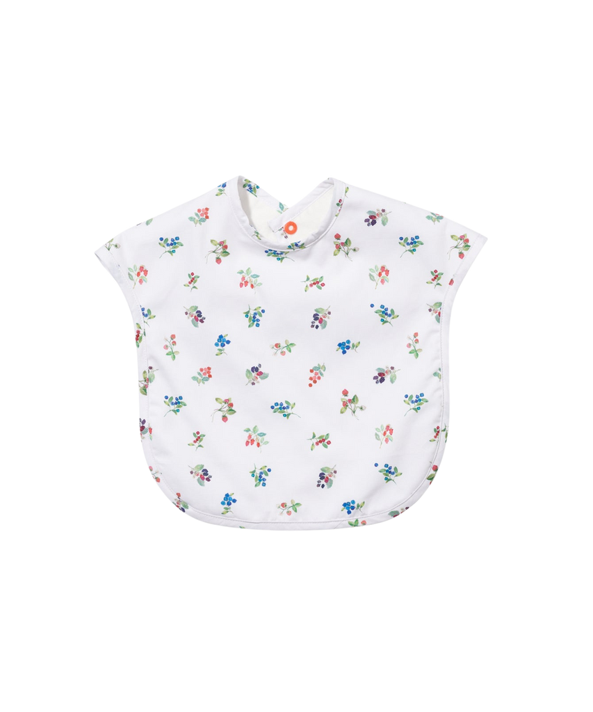 Waterproof Bib in Very Berry