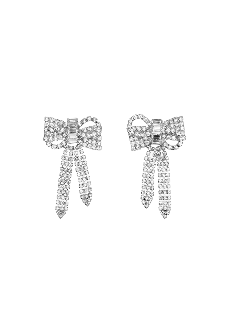 Lola Earrings in Crystal