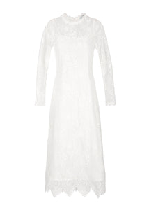 Lumiere Midi Dress in White