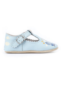 Hot Air Balloon Hand-Painted Baby Shoes