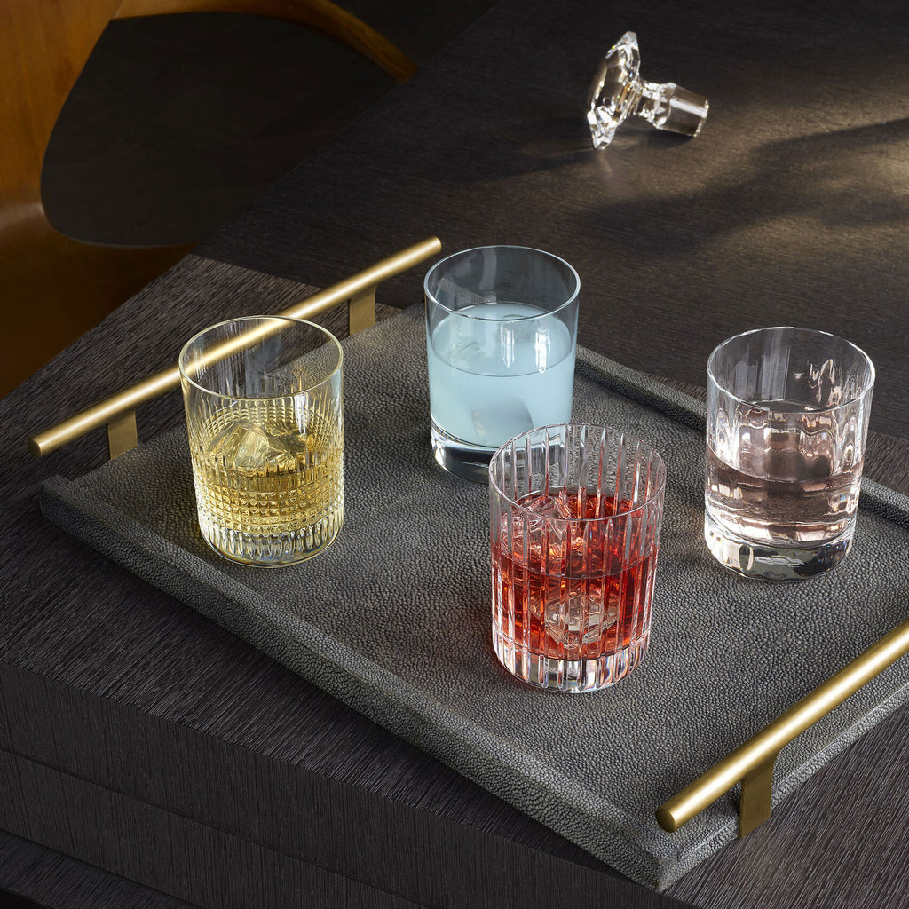 Four Elements Double Old Fashion Tumbler, Set of 4