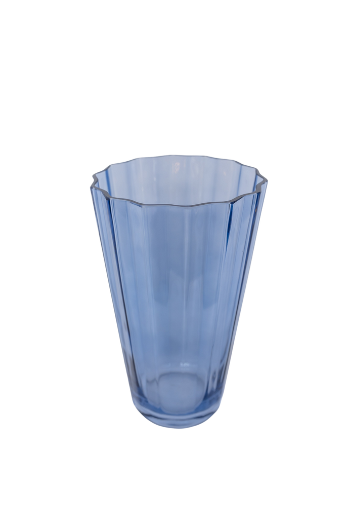 Estelle Colored Sunday Vase in Cobalt Blue