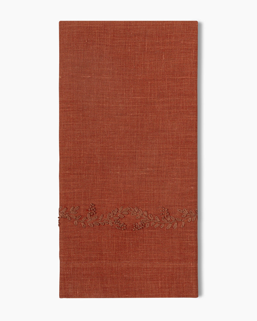 Prism Vine Linen Hand Towel