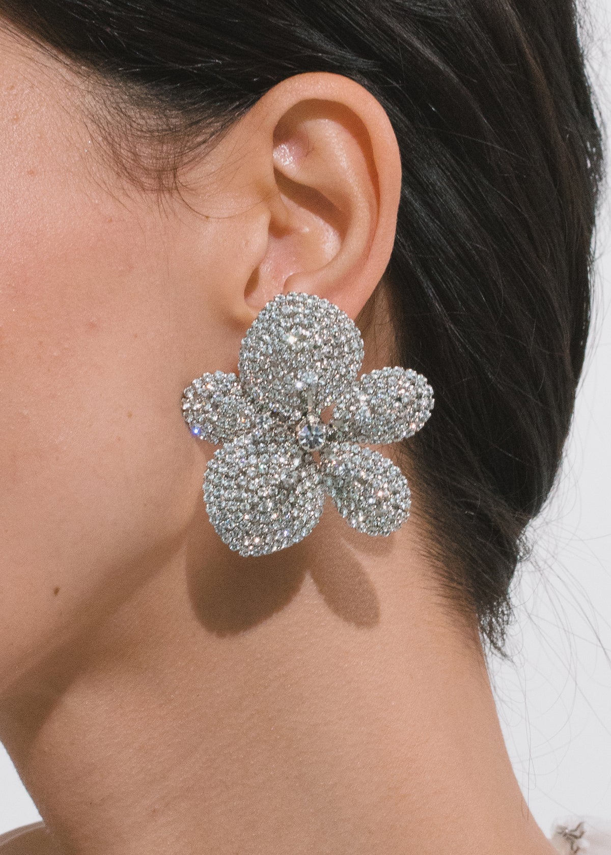 Kiarra Earrings in Crystal