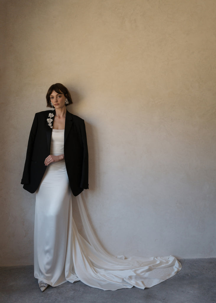 Kiarra Earrings in Crystal