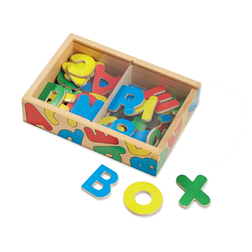 Wooden Alphabet Magnets