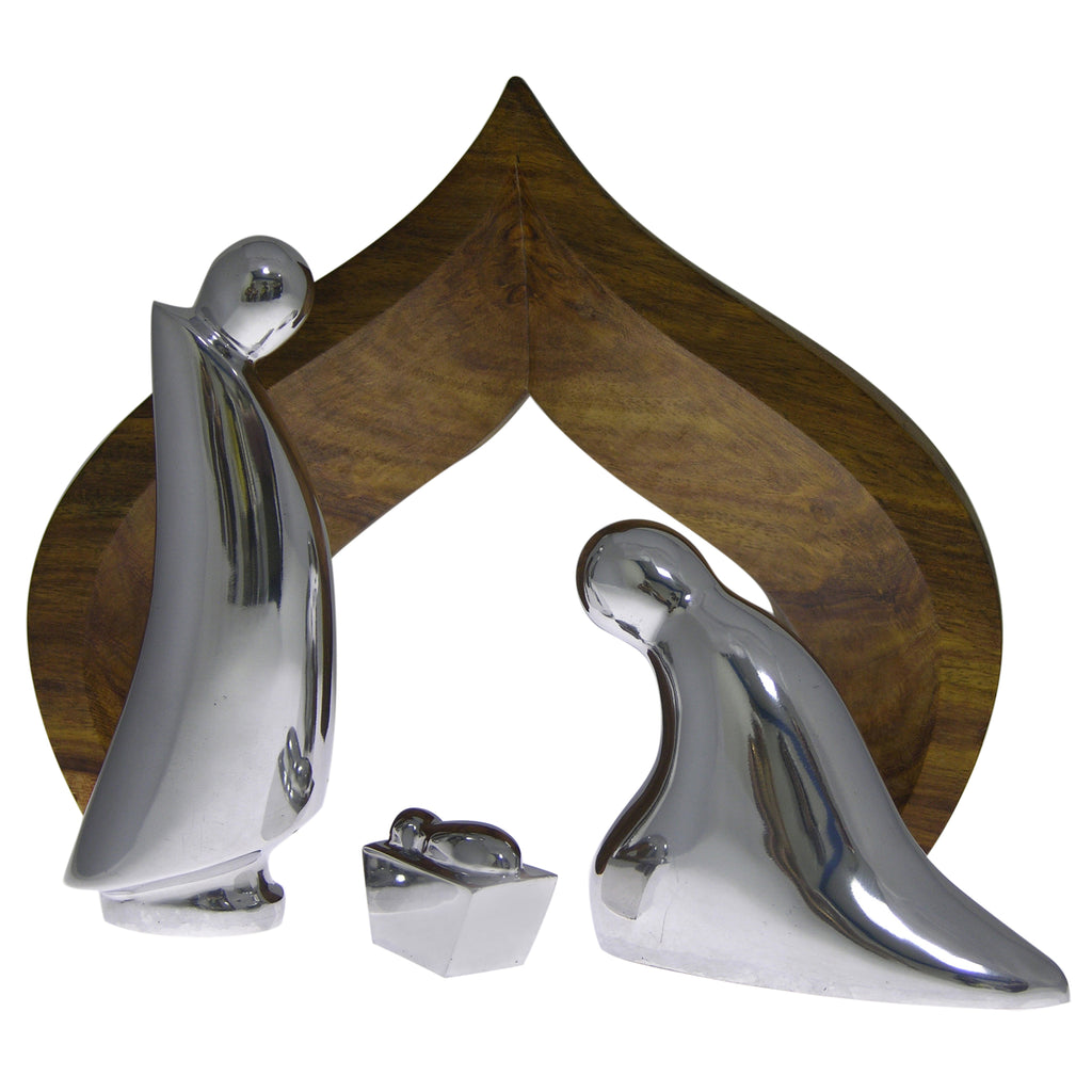 4-Piece Nativity Scene Set