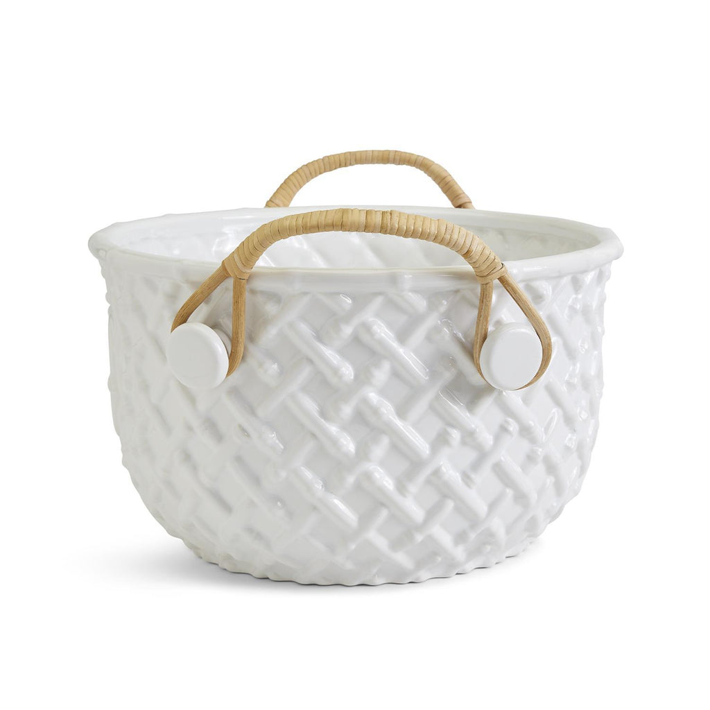 Hampton Faux Bamboo Fretwork Party Bucket