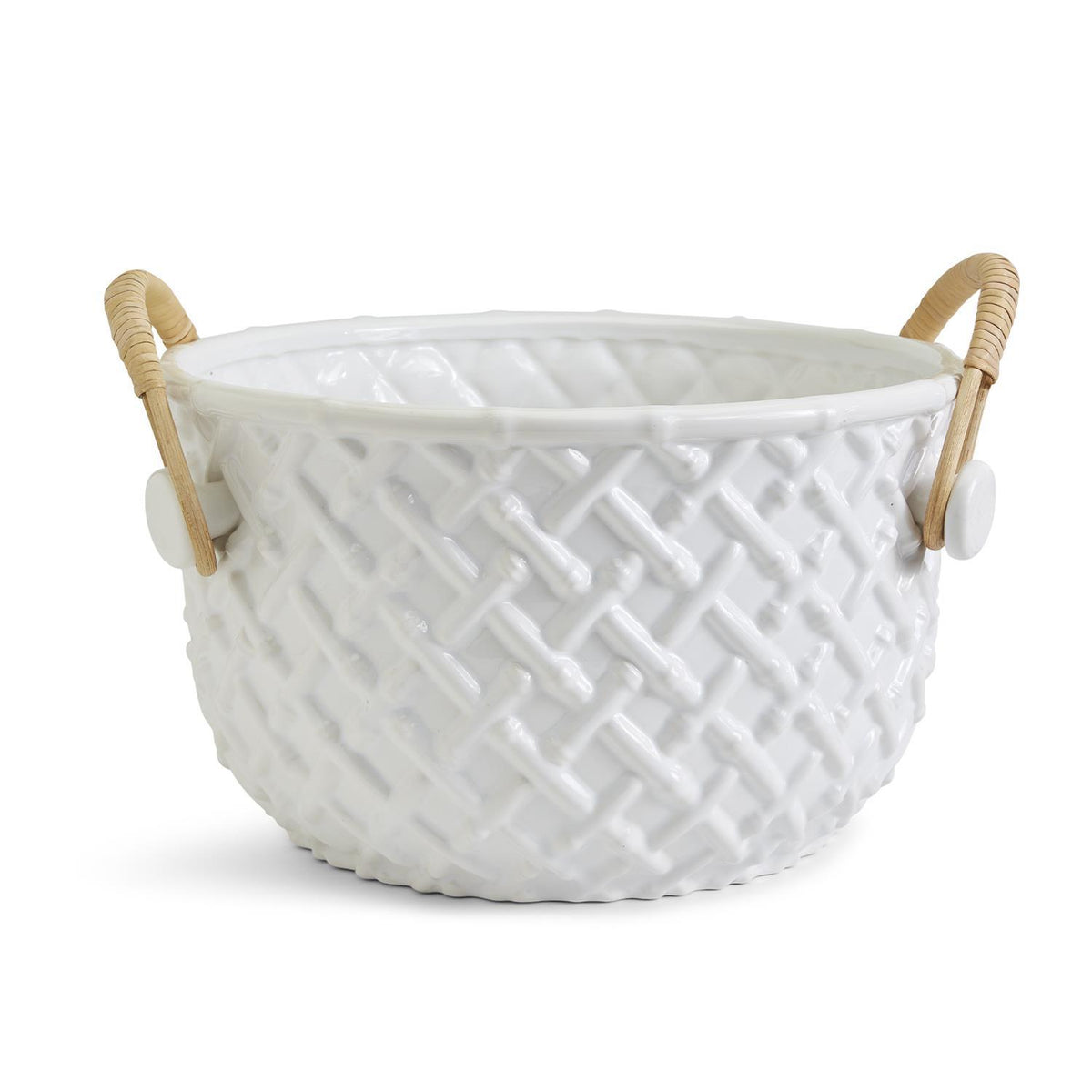 Hampton Faux Bamboo Fretwork Party Bucket