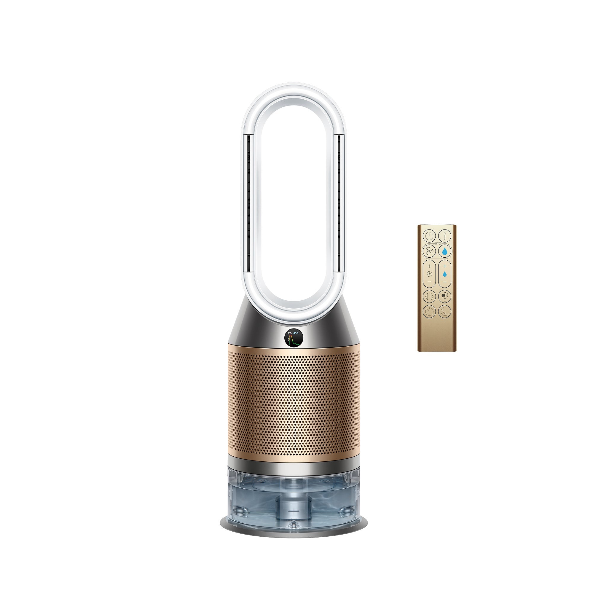 Purifier Humidify + Cool De-Nox PH2 in White & Gold