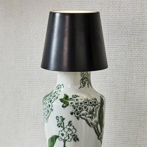 LED Touchable Black Lampshade with Bottle Stopper in Gift Box