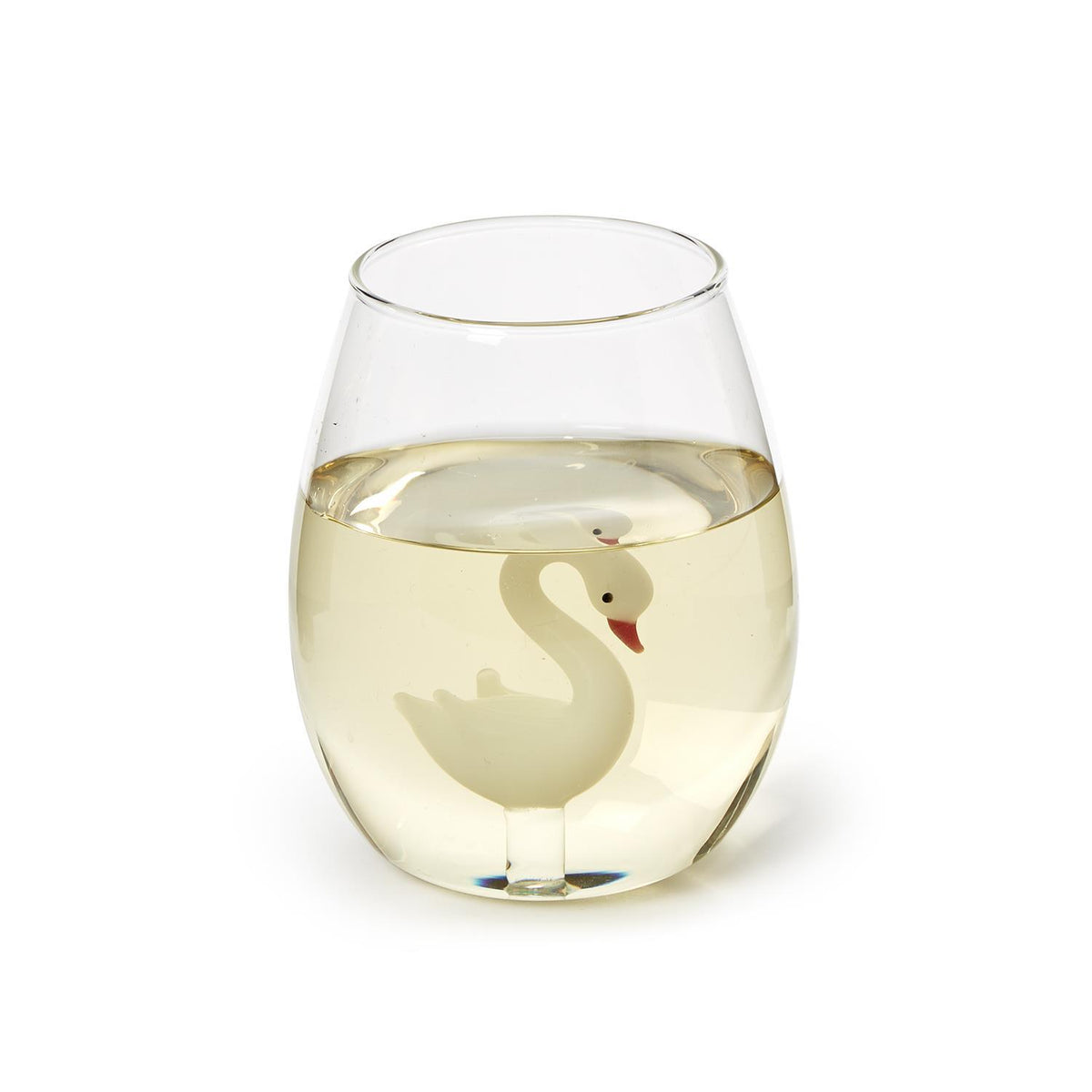 Swan Stemless Wine Glass