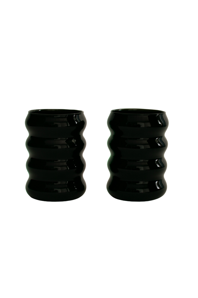 Opaque Ripple Cup, Set of 2