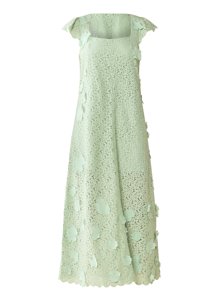 Lindsay Dress in Minty Green