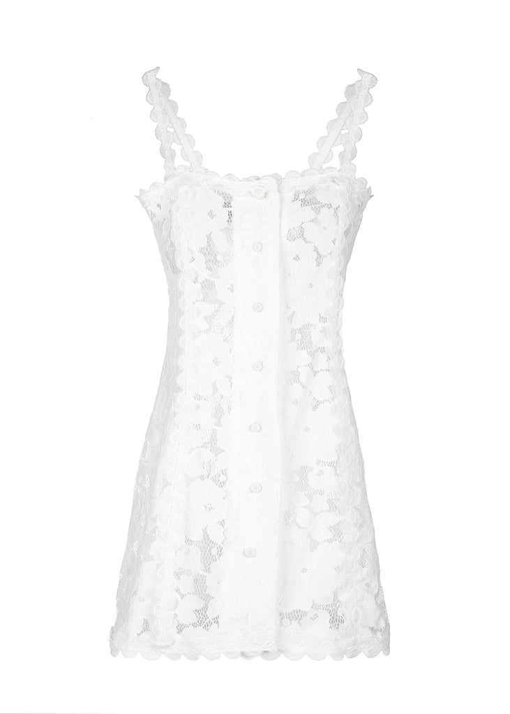 Honeymoon Top in White
