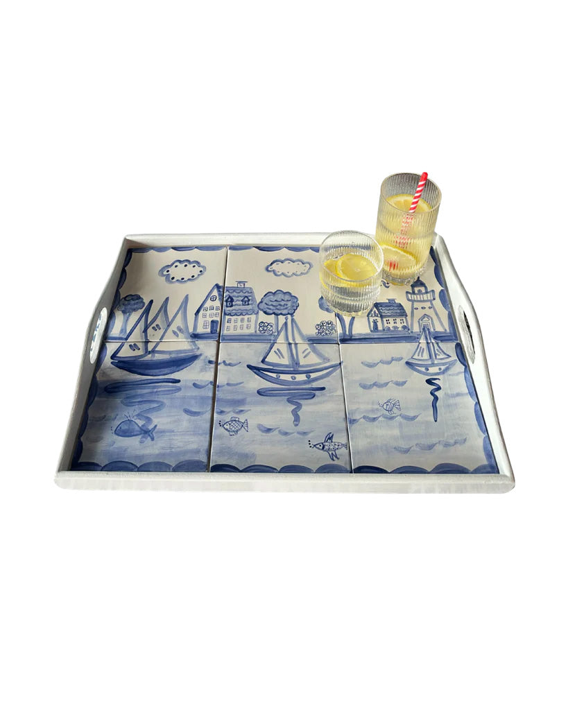 Nantucket Tile Tray