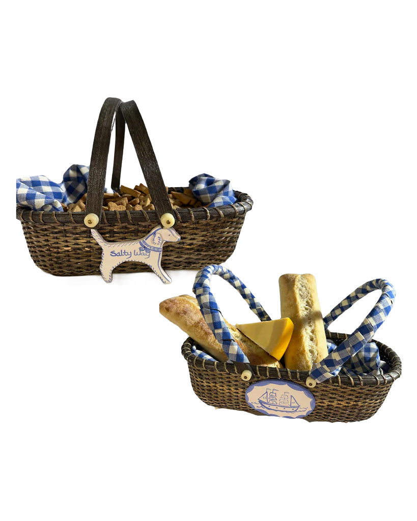 Nantucket Basket with Plaque