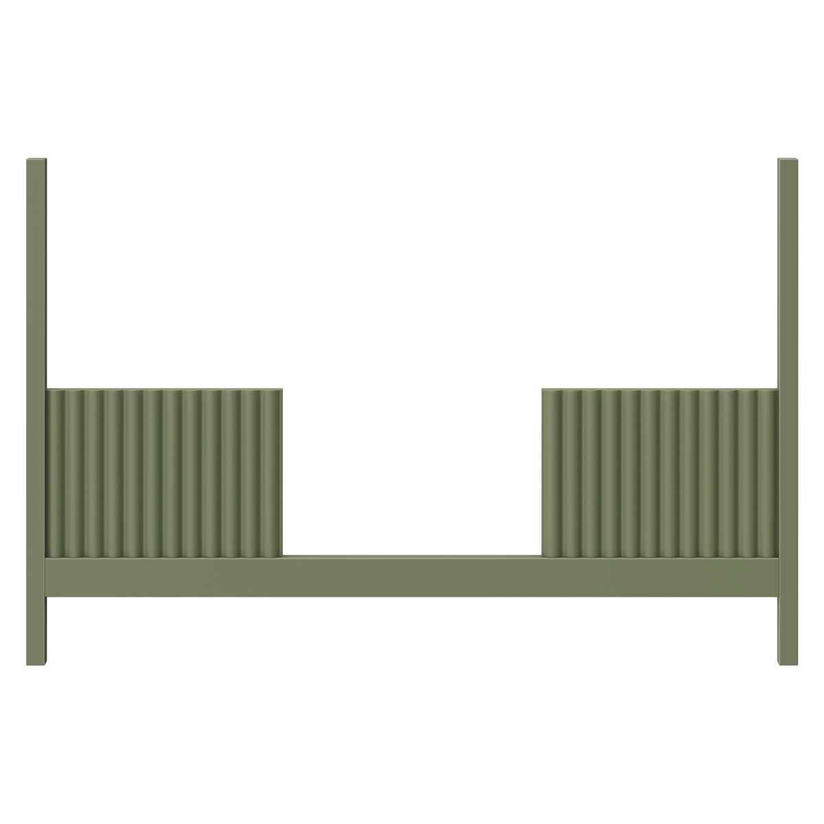 Toddler Bed Conversion Kit for Moab 3-in-1 Convertible Crib in Olive