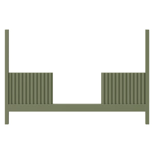 Toddler Bed Conversion Kit for Moab 3-in-1 Convertible Crib in Olive