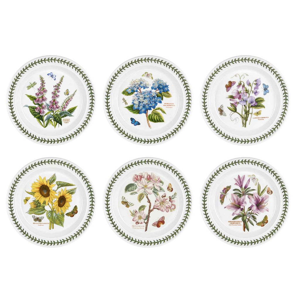 Botanic Garden Dinner Plates, Set of 6