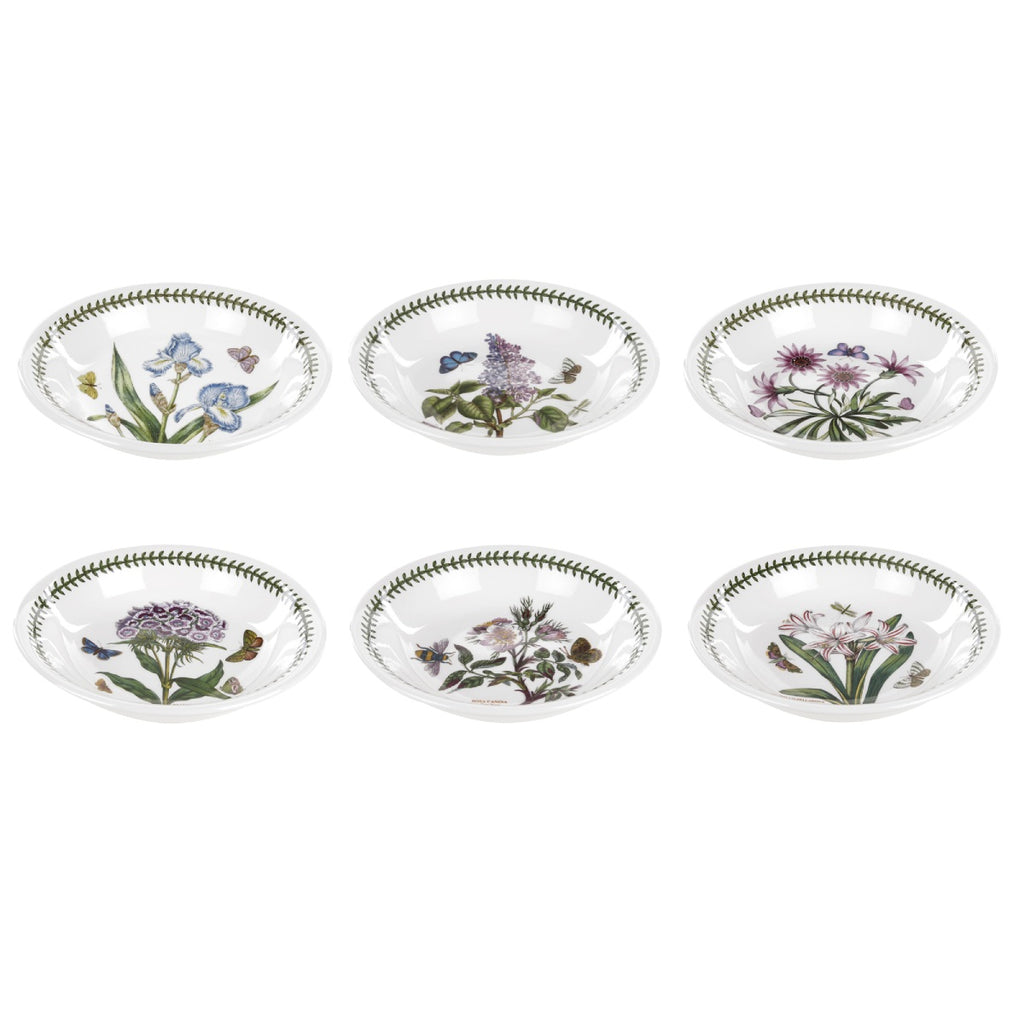 Botanic Garden Pasta Bowls, Set of 6
