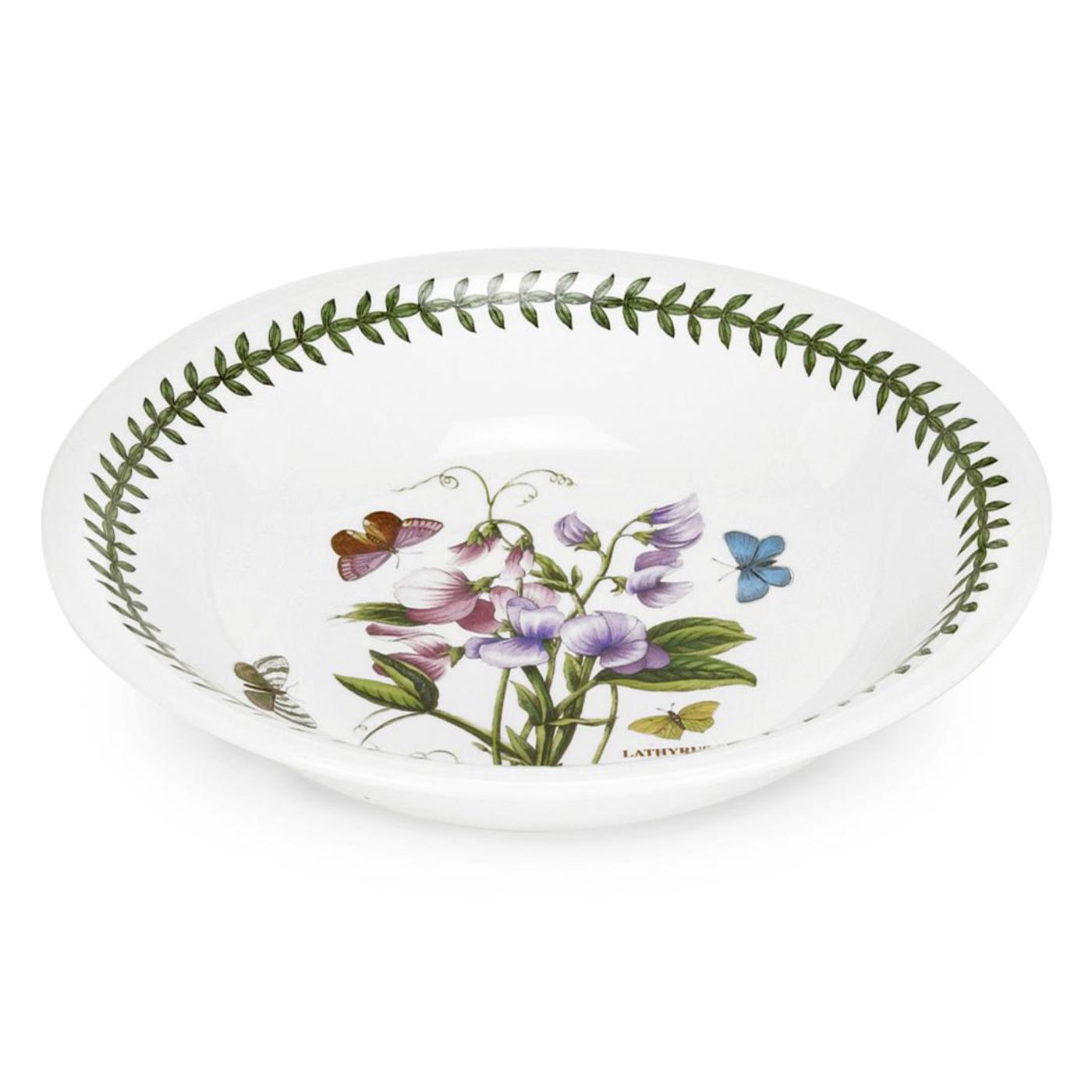 Botanic Garden Pasta & Low Serving Bowl