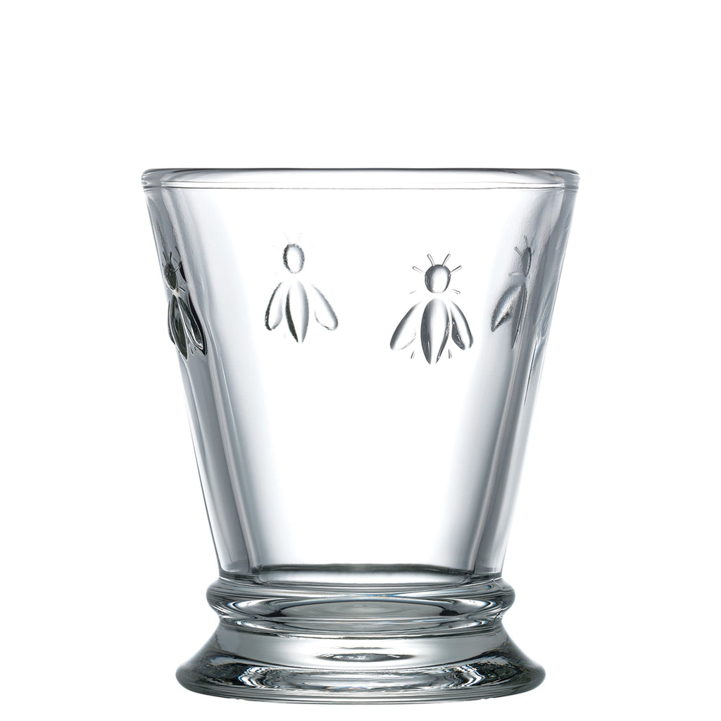 Bee Tumbler in Clear, Set of 6