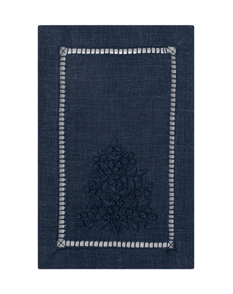Jardin Monochrome Cocktail Napkin Set in Six Colors