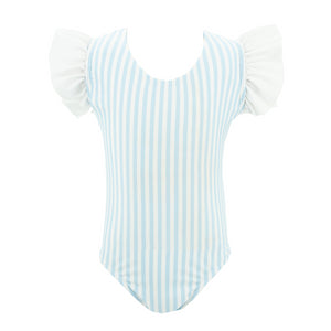 Kate Girl One Piece in Blue Stripes
