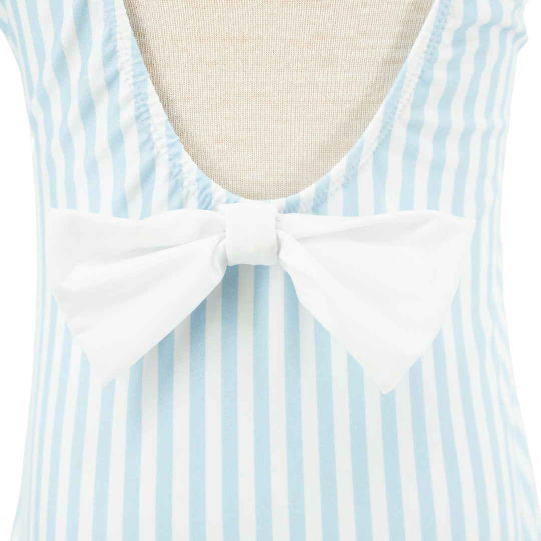 Kate Girl One Piece in Blue Stripes