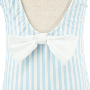 Kate Girl One Piece in Blue Stripes
