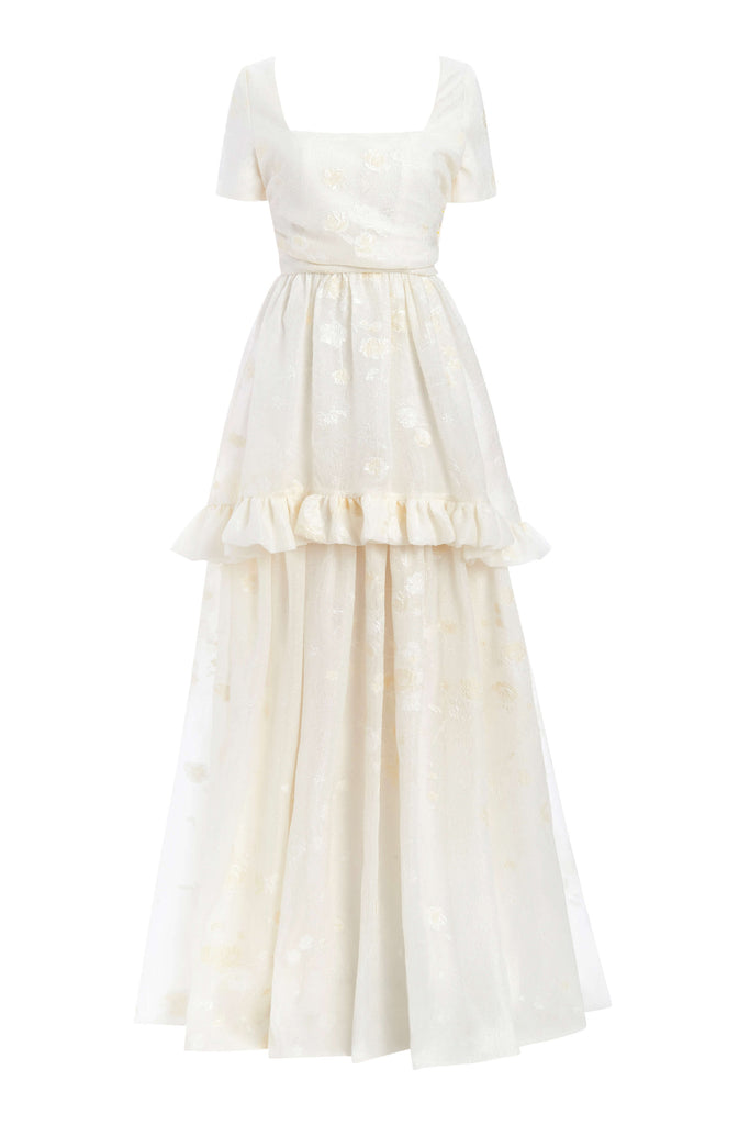 Miranda Ruched Bodice Gown