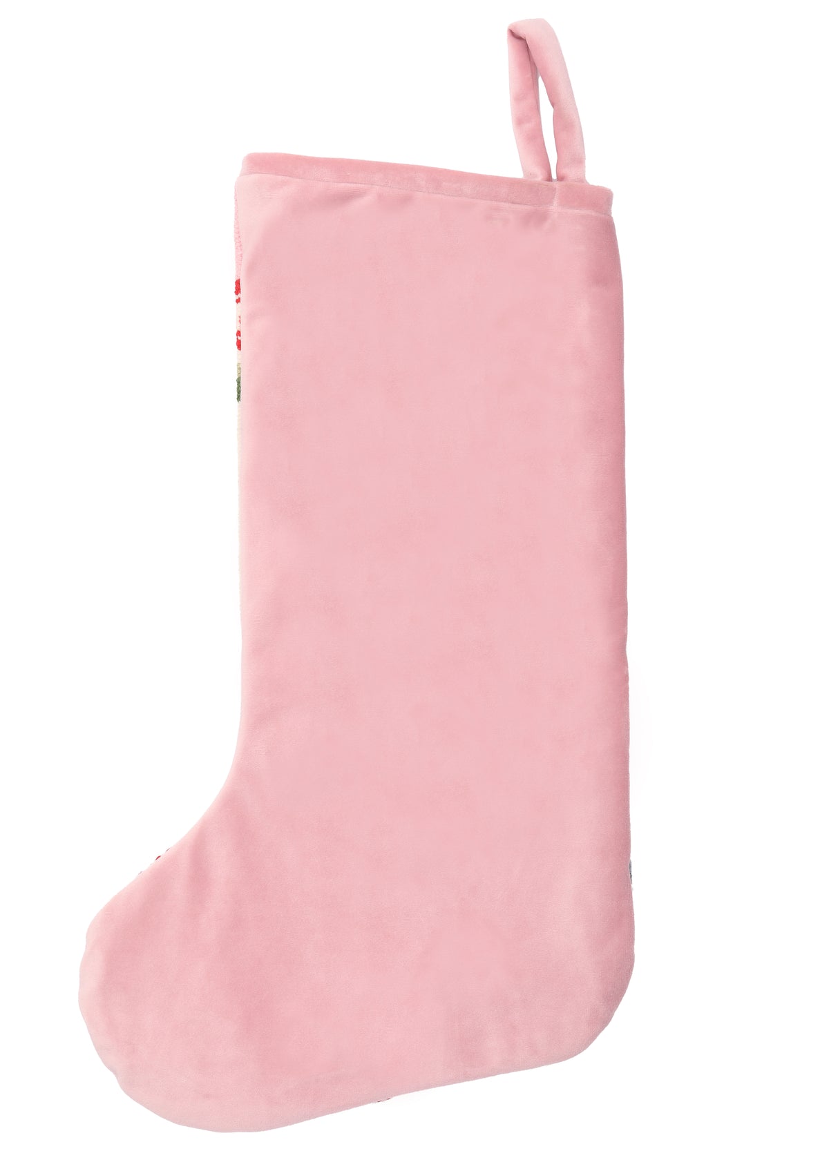 Velvet Cuff Christmas Tree Stocking