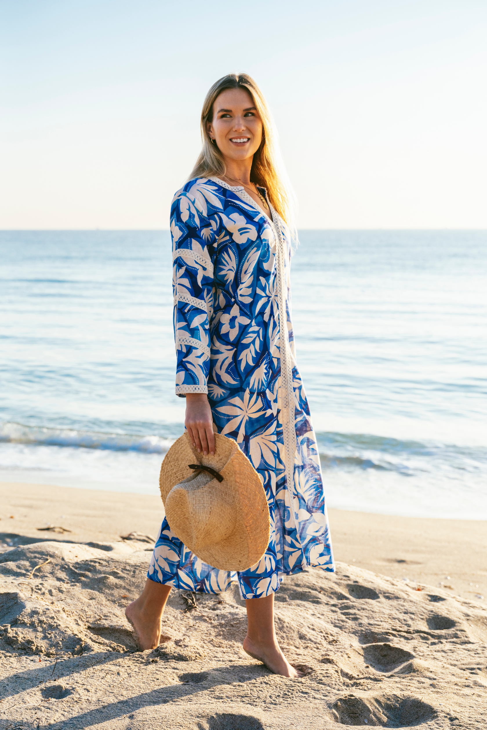 Bardot Caftan in Dane