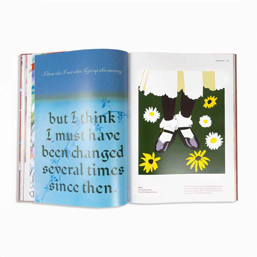 Alice in Wonderland Art Novel