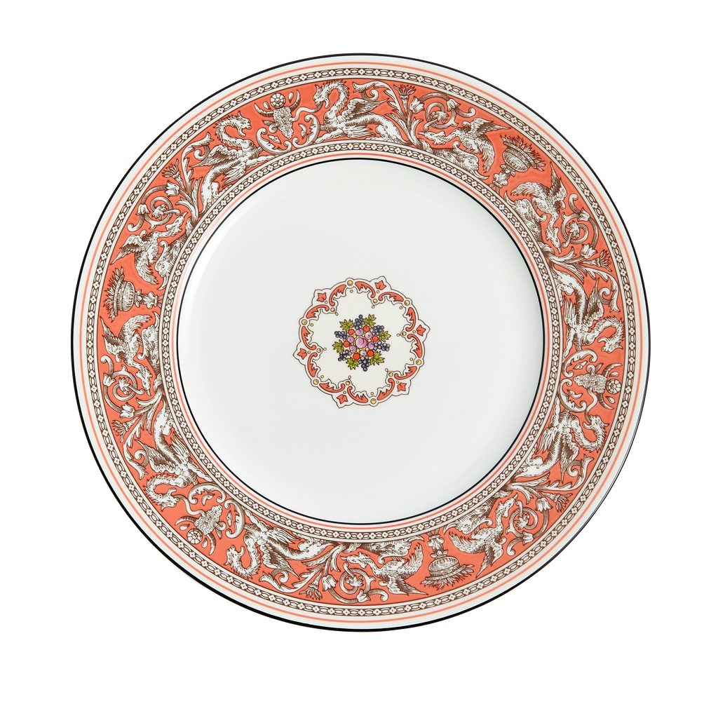 Florentine Salmon Plate 10.7"