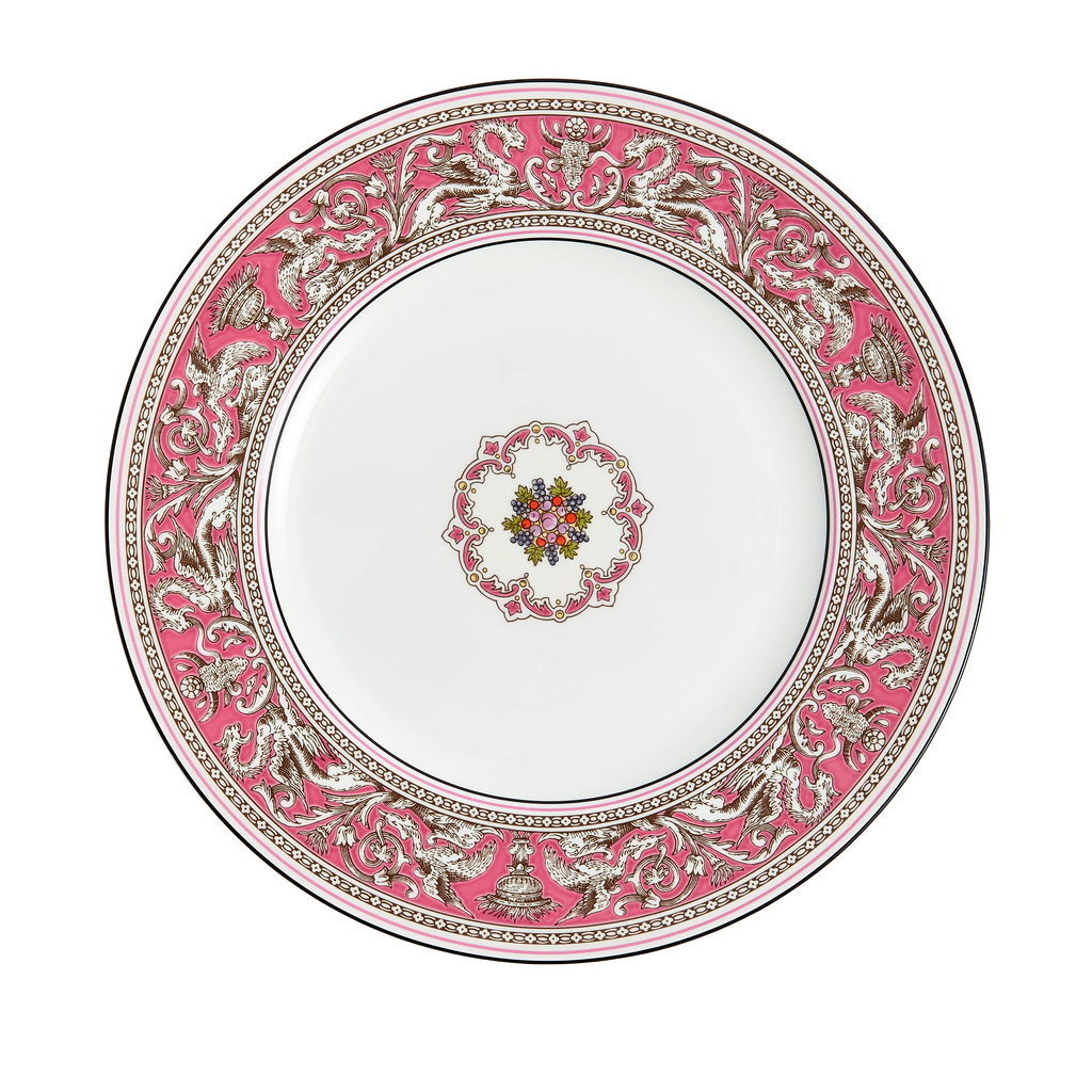 Florentine Fuchsia Plate 10.7"