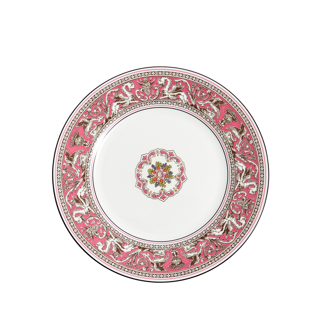 Florentine Fuchsia Plate 8.1"
