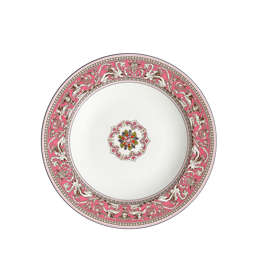 Florentine Fuchsia Rim Soup