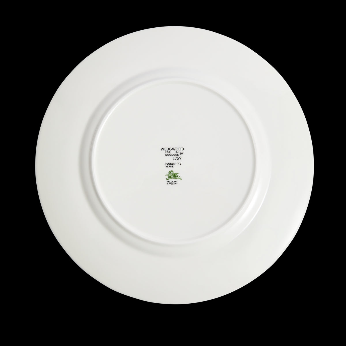 Florentine Verde Plate 10.7"