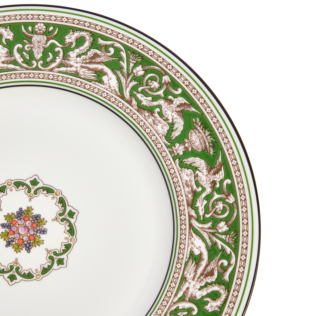 Florentine Verde Plate 10.7"