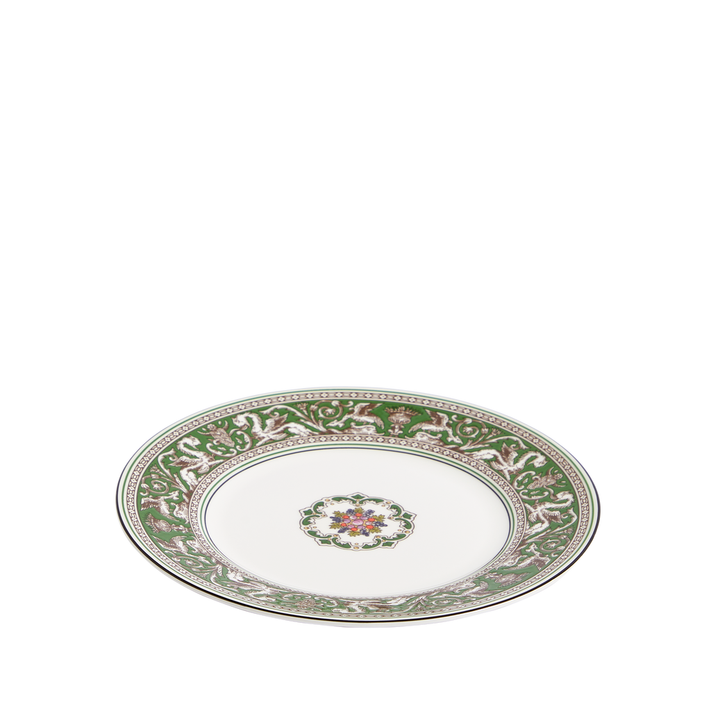 Florentine Verde Plate 8.1"