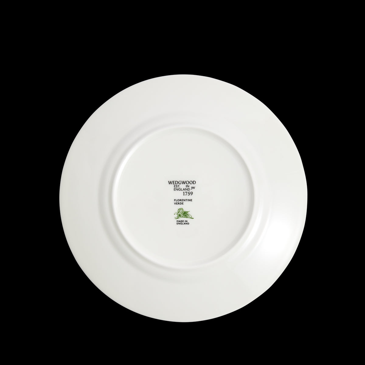 Florentine Verde Plate 8.1"