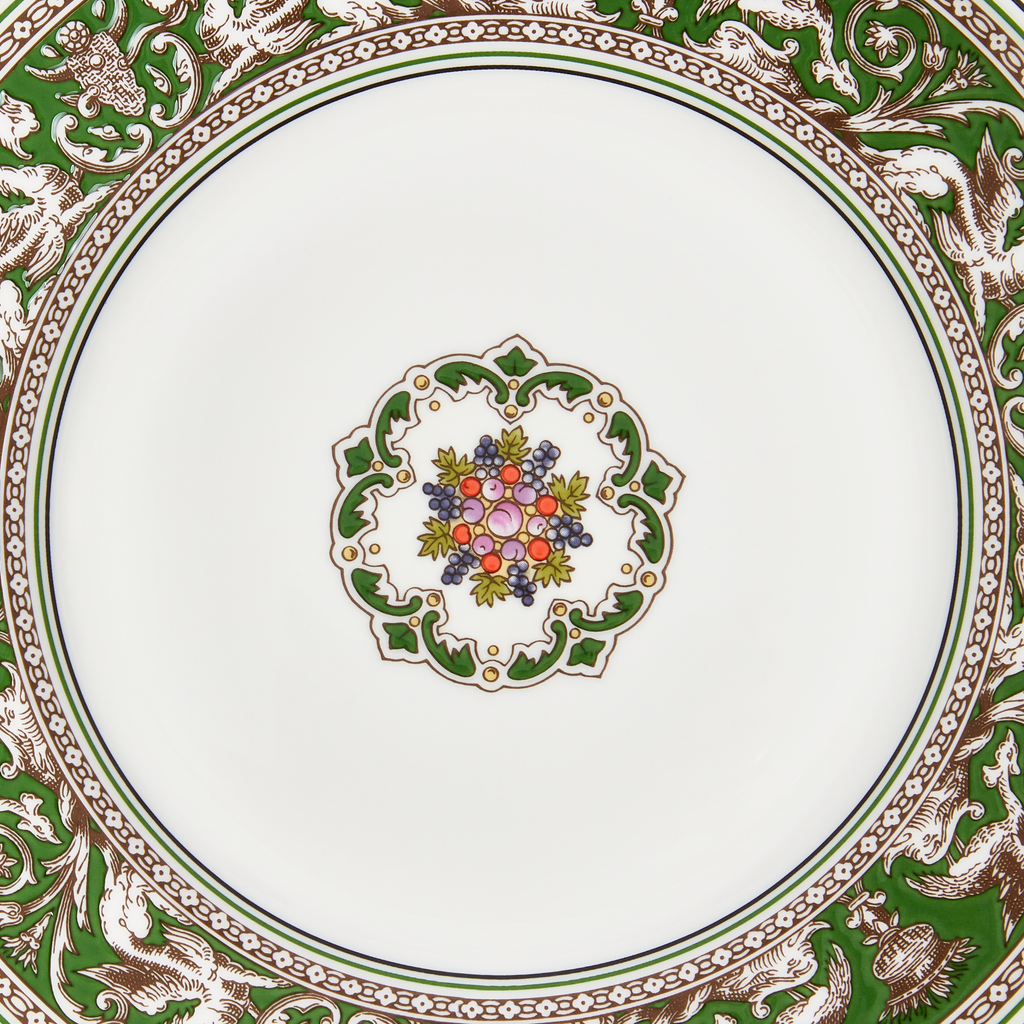 Florentine Verde Plate 8.1"